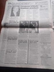 Hürriyet Gazetesi - 20 Haziran 1994 - İbrahim Tatlıses - Pavarotti - İzmirli Kıza Zenci Koca - Dünya Kupası ABD - Brezilya'nın Yıldızı Romario - Rusya'nın Yıldızı Onopko - Devlet Bakanı Aykon Doğan İle Otomobil Üreticileri Arasında Büyük Pazarlık - Özer Çiller Tutuksuz Bir Hapis Hayatı Yaşıyorum - Bülent Ecevit'in Mitingine Bomba - Refah Partisi - Hüsamettin Cindoruk - Murat Karayalçın'ın Büstü Söküldü