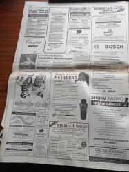 Hürriyet Gazetesi - 12 Haziran 1994 - Pentagram'ın Şehit Düşen Genç Gitaristi Ümit Yılbar'ın Vefalı Öğrencileri - Gökhan Özoğuz - Galatasaray'da Saftig'e ne İşi İmzaya Kaldı - Dünya Kupası Sebebiyle Nijerya Ambargo Deldi - Ege'de Silahsız Uçuş - TÜSİAD Başkanı Halis Komili Bina Çökerse Herkes Altında Kalır - Ankara DGM Başsavcısı Nusret Demiral DEP'liler Köpek Değil Ki Seveyim - Aziz Nesin'e Özel Mezar Kararnamesi - Genelkurmay Başkanı Doğan Güreş