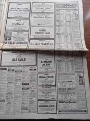 Hürriyet Gazetesi - 12 Haziran 1994 - Pentagram'ın Şehit Düşen Genç Gitaristi Ümit Yılbar'ın Vefalı Öğrencileri - Gökhan Özoğuz - Galatasaray'da Saftig'e ne İşi İmzaya Kaldı - Dünya Kupası Sebebiyle Nijerya Ambargo Deldi - Ege'de Silahsız Uçuş - TÜSİAD Başkanı Halis Komili Bina Çökerse Herkes Altında Kalır - Ankara DGM Başsavcısı Nusret Demiral DEP'liler Köpek Değil Ki Seveyim - Aziz Nesin'e Özel Mezar Kararnamesi - Genelkurmay Başkanı Doğan Güreş