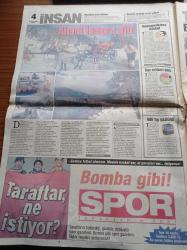 Hürriyet Gazetesi - 19 Kasım 1993 - Tarkan İle Juliet Aşkı Sona Erdi - Galatasaray'da Kubilay Türkyılmaz Paniği - Mustafa Denizli Beşiktaş'ı Karıştırdı - Asil Nadir'in Büyük Zaferi - Aşkı Ugruna Refah Partisi'ne Geçen Filiz Ergün - Besim Tibuk Ve İbrahim Tatlıses Dilleri Yüzünden Başları Belada - Besim Tibuk Güneydoğu'da Bir Kürt Devleti Kurulabilir - Devlet Terörist Şemdin Sakık'tan Noter İstedi