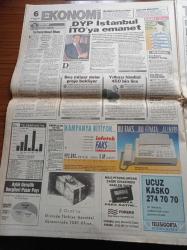 Hürriyet Gazetesi - 28 Aralık 1993 - Bülent Ersoy'a 400 Milyonluk Giysi - Kızı Pavarotti'yi Çileden Çıkardı - Halil Mutlu Bulgaristan'da Ailesiyle Hasret Giderdi - Oğuz Çetin Altın Bir Devir Yaşıyoruz - Abdullah Öcalan Öldürüldü Söylentisi - Başbakan Tansu Çiller Bedrettin Dalan'ı İstanbula Armağan Etti - Süleyman Demirel Veto Anayasal Yetki - Vergi Zenginin Dediği Gibi Oldu