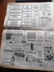 Hürriyet Gazetesi - 29 Nisan 1993 - Hülya Avşar'ın Mastürbasyon Sahnesi - Beşiktaş Yönetimi Gordon Milne İle Anlaşmaya Vardı - Milli Takım Norveç'ten Tokat Yedi - Ümraniye Çöplüğünde Metan Gazı Patladı - Yanardağdan Fışkıran Lavlar Gibi Akan Tonlarca Çöp Gecekonduların Üstün Çöktü - Çöpün Patlama Nedeni Vahşi Depolama- Devlet Bakanı Tansu Çiller Thatcher'den Taktik Aldı - Süleyman Demirel SHP İç Meselemiz Sayılır - Mesut Yılmaz Hüsamettin Cindoruk Başbakan Olamaz
