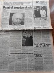 Hürriyet Gazetesi - 29 Nisan 1993 - Hülya Avşar'ın Mastürbasyon Sahnesi - Beşiktaş Yönetimi Gordon Milne İle Anlaşmaya Vardı - Milli Takım Norveç'ten Tokat Yedi - Ümraniye Çöplüğünde Metan Gazı Patladı - Yanardağdan Fışkıran Lavlar Gibi Akan Tonlarca Çöp Gecekonduların Üstün Çöktü - Çöpün Patlama Nedeni Vahşi Depolama- Devlet Bakanı Tansu Çiller Thatcher'den Taktik Aldı - Süleyman Demirel SHP İç Meselemiz Sayılır - Mesut Yılmaz Hüsamettin Cindoruk Başbakan Olamaz