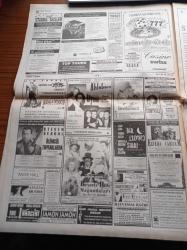 Hürriyet Gazetesi - 29 Mayıs 1994 - Sedat Balkanlı Galatasaray'da - Hasan Özaydınlı ile Abdullah Acar Fenerbahçe Başkanlığı İçin Yarışıyor - Pop Dünyasında Şıkıdım Fırtınası - Ozan Orhon Asker Hakan Ural Kaçak - Tarkan 1 Milyonluk Satışa Koşuyor - Memurlar Copsuz Yürüdü - Tansu Çiller Ve MGK'dan Bill Clinton'a Rest - PKK Atina'nın taşeronu Oldu