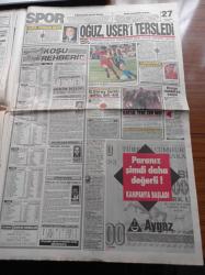 Hürriyet Gazetesi - 1 Mayıs 1994 - Fenerbahçe Kurban Kesti - Oğuz Çetin Erol User'i Tersledi - Galatasaray'da Şampiyonluk Provası - Özer Çiller'in Yatı Yaza Hazır - İşadamları Parayı Kumarda Batırıyor - Sheraton Hotel - Dündar Altay - Ali Balkaner - Tansu Çiller Geçici Hükümet Modeline Sert Tepki Gösterdi