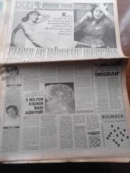 Hürriyet Gazetesi - 29 Temmuz 1993 - Beşiktaş'a Irkçı Darbe - Fenerbahçe Kubilay Türkyılmaz'ı Alıyor - Abdi İpekçi Cinayetinin İkinci Sanığı Papa Suikastının Kilit Adamı Bedri Ateş Oral Çelik Olduğunu İtiraf Etti - Mesut Yılmaz'ın İzmir'deki Yakışıklı Sağ Kolu Serdar Şınlak - Cemal Madanoğlu Oldu- Orman Bakanı Hasan Ekinci