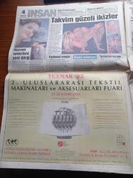 Hürriyet Gazetesi - 15 Kasım 1993 - Seyyal Taner'den Galatasaray'a Klip - Fenerbahçe'nin Yeni Transferi Wagenhaus - Mehmet Ali Birand - Orhan Gencebay - Her Şey Sana Helal Naim Süleymanoğlu - Naim Süleymanoğlu'ndan Dünya Rekoru - Tansu Çiller Cem Ersever Cinayeti Bir İç Hesaplaşma - Tansu Çiller'e Suikast Timi Yakalandı - Hikmet Çetin İsrail'de Terör İçin Israrlı - TİKB