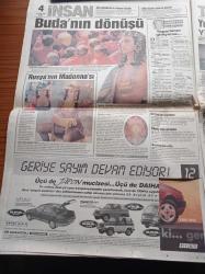 Hürriyet Gazetesi - 17 Aralık 1993 - Fenerbahçe Harun Erdenay NBA Yıldızı Gibi - Takma Efes Pilsen - Mahsun Kırmızıgül'e İbrahim Tatlıses'ten Öğütler - Bülent Ersoy - Tansu Çiller İstanbul İçin Pazarlık Yok - Bedrettin Dalan'a Vizeyi Parti Verecek - Cavit Çağlar'ın Malvarlığı 7 Trilyon - Bedrettin Dalan Patladı - Tansu - Mesut Yılmaz - Murat Karayalçın