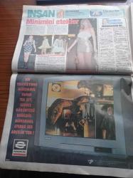 Hürriyet Gazetesi - 29 Ekim 1993 - Cumhuriyetin 70. Yılı Coşkuyla Kutlandı - A Milli Takım Teknik Direktörü Fatih Terim Ordu Kuruyor - Hakan Şükür - ABD Basınından Tansu Çiller'e Şok Satılık Müttefik - Teröre İsrail Usulü Darbe - SHP'liler Erzurum Yavi'ye Giremedi - Kamer Genç Yavi'de Yumruklandı - Nazım Hikmet Ve Necip Fazıl Kısakürek Aynı Sahnede