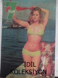 7 Gün Haftalık Aktüalite Sinema Tiyatro Müzik ve Magazin Dergisi - 20 Temmuz 1969 - Pervin Par - Postacının Getirdikleri - Öteden Beriden - Göksel Arsoy - Deniz Banoğlu - Sinirlerinize Ne Derece Hakimsiniz - Rauf Sezer - Erdoğan Konuk - Türkan Şoray - Filiz Akın - Cüneyt Arkın - Sevda Ferdağ - Gönül Yazar - Semiramis Pekkan - Leyla Sayar - Ertan Ünal - Bir Aşk Ki - Acaip Bilmece - Ulvi Okar - 10 Hint Fakiri - Pervin Par Hasret Giderdi - Erzurumlu Beste Makinası - Hayrettin Değirmenci - Sadi Sadık Şanlı - Tarihte Bu Pazar - Mektup Örnekleri - Son Mektup Fotoromanı - Türker İnanoğlu - Safa Önal - Filiz Akın - Ediz Hun - Yusuf Sezgin - Şaziye Moral - Nubar Terziyan - Yeni Otomobiller Buhar ve Elektrikle İşleyecek - Özkan Tirveş - Avukatınız Diyor Ki - Puro Sabun Reklamı - Selda Alkor Tarihe Karıştı fotoğraf ve haberi - Tam Takım Dergi
