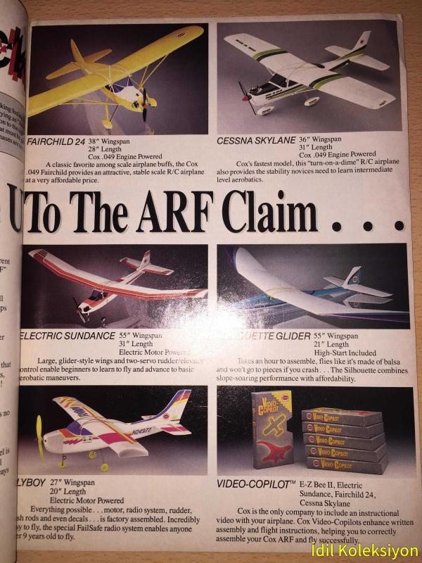 Flying Models Magazine Air Craft Features October 1990  