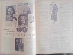 7 Gün Haftalık Aktüalite Sinema Tiyatro Müzik ve Magazin Dergisi - 12 Şubat 1936 - Bir Saltanatın İki Siması - Hacı Adil Bey - Hüseyin Cahid Yalçın - İlletler ve Sakatlıklar Neden Doğuyor? - En Yeni Fen: Radyestezi - Mühendis Sedat Nuri - Sinop'a Nasıl Sürüldüm - Korku Nedir ? Niçin Korkuyyoruz - Meliha Avni - Hikmet Feridun - Meraklı Bilgiler - Büyük Adamların Meşhur Eşleri - Ömer Rıza - Bernar Schaw - Frikya Efsanesi Sibel - Atlantis - Erkek Kolejinde Küçük Bir Gezinti - Herkes Dedektif Olabilir Mi? - Yurtta Tiyatro - Aşkın Yanıbaşında - Selami İzzet - Daktilo His Aşk ve Memleket Romanı - Kadircan Kaflı - 10 Yılın Tarihi - Aspirin Reklamı - 35 Yaşında Bir Kadın 19 Yaşında Bir Sarışın Kızın Nişanlısını Kaçırıyor - Hasan Özlü Unları Reklamı - Telefunken 1936 Radyo Reklamı fotoğraf ve haberi - Tam Takım Dergi