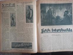 7 Gün Haftalık Aktüalite Sinema Tiyatro Müzik ve Magazin Dergisi - 19 Nisan 1938 - Hayat Pratikleşiyor - Sabiha Gökçen - Görmeye Başlıyan El - Şans Nedir? - Hüseyin Cahit - Meraklı Bilgiler - Muvaffakiyetin 10 Formülü - Mercandan Babıaliye - Hüseyin Cahit - Pul Köşesi - Jimnastik ve Spor Yapmalı Mı? - Fikir ve Sanat - Mikrop ve Çocuk Hikayesi - Sadri Ertem - İdare Amirlerimiz Afyonun Kıymetli Valisi: Durmuş Evrendilek - Koca Sinan ile Bir Saat - Tarih İçinde Bir Mülakat - Fatih İstanbul'da - Turhan Tan - Cimi Sarandos - EV Doktoru - Çalıkuşu - Reşat Nuri Gültekin - Radyolin Diş Macunu Reklamı - Osram Ampul Reklamı - RCA Radyo Reklamı fotoğraf ve haberi -