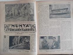 7 Gün Haftalık Aktüalite Sinema Tiyatro Müzik ve Magazin Dergisi - 26 Haziran 1935 - Radyo Nasıl Can Kurtarır - Kadın ve Deniz - Amerikan Kız Kolejinde - Suad Arık - Mumya Türklerin İcadıdır - Afrika Ormanlarında Bir Aşk Macerasının Kahramanı Olan Zürafe - Apollon 1935 - Altın Olta - On Yılın Hikayesi - Hüseyin Cahid Yalçın - Mezamir - Yaz Hikayesi - Selami İzzet Kayacan - Yaz Sağlık Öğütleri - Foya Romanı - Edhem İzzet Benice - İtalya Habeş - Malta Adasında Esaret Hatıraları - Ucuz Makinaların En Kibarı - Eskişehir'in Hasan Beyi - Güzel Süvari - Deniz Safası Sürünüz Johnson - Frigidaire Soğuk Hava Dolabı Reklamı fotoğraf ve haberi - Tam Takım Dergi