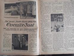 7 Gün Haftalık Aktüalite Sinema Tiyatro Müzik ve Magazin Dergisi - 5 Haziran 1935 - Büyük Bir Türk Kumandanı: Plevne Kahramanı Osman Paşa - Fatma Zatıgül - Yedigünde Bir Yeni Hayatta Genç Kızlar - Hüseyin Cahid Yalçın - Tuz Gölü - Victor Hugo - Bir Türkün İcadı - Kol Kesen, Karın Deşen Genç Kız: Operatör Suat - Tarihten Bir Yaprak - Amcazade ve Hoca Feyzullah - Ahmed Refi - Dil Bilmek - Nurullah Ataç - Sezar ve Kleopatranın Aşkı - Ömer Riza - Malta Adasında Esaret Hatıraları - Hüseyin Cahit Yalçın - Doğan Ayın Kenarına Satırlar. - Kadın ve Moda - Mahmut Yesari - Mutlu Evliler Yatak Odası - Foya Romanı - Aspirin Krem Reklamı - 7 Saatlik Pudra - Johnson Deniz Motoru Reklamı - Frigidaire Soğuk Hava Dolabı Reklamı fotoğraf ve haberi - Tam Takım Dergi