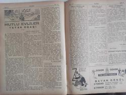 7 Gün Haftalık Aktüalite Sinema Tiyatro Müzik ve Magazin Dergisi - 5 Haziran 1935 - Büyük Bir Türk Kumandanı: Plevne Kahramanı Osman Paşa - Fatma Zatıgül - Yedigünde Bir Yeni Hayatta Genç Kızlar - Hüseyin Cahid Yalçın - Tuz Gölü - Victor Hugo - Bir Türkün İcadı - Kol Kesen, Karın Deşen Genç Kız: Operatör Suat - Tarihten Bir Yaprak - Amcazade ve Hoca Feyzullah - Ahmed Refi - Dil Bilmek - Nurullah Ataç - Sezar ve Kleopatranın Aşkı - Ömer Riza - Malta Adasında Esaret Hatıraları - Hüseyin Cahit Yalçın - Doğan Ayın Kenarına Satırlar. - Kadın ve Moda - Mahmut Yesari - Mutlu Evliler Yatak Odası - Foya Romanı - Aspirin Krem Reklamı - 7 Saatlik Pudra - Johnson Deniz Motoru Reklamı - Frigidaire Soğuk Hava Dolabı Reklamı fotoğraf ve haberi - Tam Takım Dergi