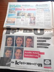 Hürriyet Gazetesi - 15 Ekim 1993 - Türk Rock'ı Şehit Verdi - Pentagram Solisti Ümit Yılbar Şehit Oldu -  Kubilay Türkyılmaz Harcanıyor - Tanju Çolak Jübile Yapıyor - Asrın Soygunu Böyle Önlendi - Çukurova Holding Hileyle Ele Geçirildi