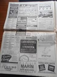 Hürriyet Gazetesi - 15 Ekim 1993 - Türk Rock'ı Şehit Verdi - Pentagram Solisti Ümit Yılbar Şehit Oldu -  Kubilay Türkyılmaz Harcanıyor - Tanju Çolak Jübile Yapıyor - Asrın Soygunu Böyle Önlendi - Çukurova Holding Hileyle Ele Geçirildi