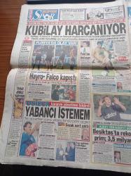 Hürriyet Gazetesi - 15 Ekim 1993 - Türk Rock'ı Şehit Verdi - Pentagram Solisti Ümit Yılbar Şehit Oldu -  Kubilay Türkyılmaz Harcanıyor - Tanju Çolak Jübile Yapıyor - Asrın Soygunu Böyle Önlendi - Çukurova Holding Hileyle Ele Geçirildi