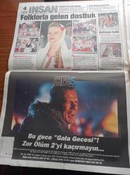 Hürriyet Gazetesi - 18 Haziran 1994 - 1994 ABD Dünya Kupası - Bill Clinton'ı Kızı İkna Etti - Berna Laçin - Muazzez Abacı - Recep Tayyip Erdoğan'dan Yollara Refah Partisi Yeşili - İşte DEP Gerçeği - Yurtdışına Kaçan Nizamettin Toguç'un PKK Bayraklı Kürsüde Apo Posteri Önünde Çekilen Fotoğrafı - Borsa Kralı Nasrullah Ayan Tutuklandı
