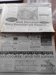 Hürriyet Gazetesi - 18 Haziran 1994 - 1994 ABD Dünya Kupası - Bill Clinton'ı Kızı İkna Etti - Berna Laçin - Muazzez Abacı - Recep Tayyip Erdoğan'dan Yollara Refah Partisi Yeşili - İşte DEP Gerçeği - Yurtdışına Kaçan Nizamettin Toguç'un PKK Bayraklı Kürsüde Apo Posteri Önünde Çekilen Fotoğrafı - Borsa Kralı Nasrullah Ayan Tutuklandı