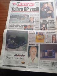 Hürriyet Gazetesi - 18 Haziran 1994 - 1994 ABD Dünya Kupası - Bill Clinton'ı Kızı İkna Etti - Berna Laçin - Muazzez Abacı - Recep Tayyip Erdoğan'dan Yollara Refah Partisi Yeşili - İşte DEP Gerçeği - Yurtdışına Kaçan Nizamettin Toguç'un PKK Bayraklı Kürsüde Apo Posteri Önünde Çekilen Fotoğrafı - Borsa Kralı Nasrullah Ayan Tutuklandı