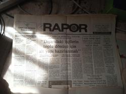 Rapor ekonomik politik günlük  gazete 1.4.1982