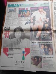 Hürriyet Gazetesi - 16 Nisan 1993 - Fenerbahçe'nin TÜSİAD Başkan Adayı Ali Dinçkök - Rahmi Koç Oğullarım Başkan Olamaz - Süleyman - Somali'ye Ayak Basan İlk Türk Askerleri - Arzum Onan - - Almanya Başbakanı Helmut Kohl'dan Mesut Yılmaz'a Sürpriz Davet - Hülya Avşar Kaya Çilingiroğlu Ayrıldılar - Şam'da HEP Partili Kürt Zirvesi - Kemal Burkay - Ahmet Türk - İdam Cezası Kalkıyor - SHP İLKSAN İçin Bastırıyor - Cavit Çağlar