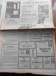 Hürriyet Gazetesi - 25 Mayıs 1994 - Galatasaray Beşiktaş Hızlı Fenerbahçe Uykuda - Rıza Çalımbay - Suat Kaya - Ergün Pembe - Cannes Film Festivali Sürprizle Sonuçlandı - İtalyan Oyuncu Virna Lisi İsabelle Adjani'yi Ezerek En İyi Kadın Oyuncu Ödülünü Aldı - SHP Lideri Murat Karayalçın İstikrar Ve IMF Benim Tabanım İçin Olumsuz Şey - Genç Müzisyen Uzay Heparı'dan Ümit Kesildi - Talabani Barzani Buluşması Türkiye'de - Tansu Çiller - Alman Cumhurbaşkanı Türkleri Koruyacağız