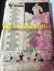 İSTANBUL AMCABEY SİYASİ MİZAH GAZETESİ  YEREL TAŞRA BASINI -5 Birinci kanun 1942 Cilt :1 Sayı :1  --Dert Aynası  Bacanak --Yola Çıkarken :Necmeddin Sadak --Olağan İşler Paydos Borusu --Kısa Hikaye :İradeli Külliye  --Kemiksiz Diller :Necip Fazıl Kısakürek