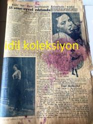 İSTANBUL  RESİMLİ İSTANBUL GAZETESİ YEREL TAŞRA BASINI --22 Mayıs 1933 YIL :1 Sayı :1--Bu Genç Anlatıyor --Bu nasıl mahluk kız mı oğlan mı?  Berberlik pek nazik bir iş oldu -- 35 Sene Önce Rıhtımda --Bir İstanbul  Çapkını  Hatıralarını Anlatıyor ---Holiwood Güzeller Burası  Rezalet --:Joan Mars --Hukuki içtimai meseleler --