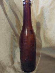 Kızılay Karahisar Maden Suyu Şişesi, 2 Lisan Kabartmalı Eau Minerale Naturelle de Karahissar h: 27,5 cm.