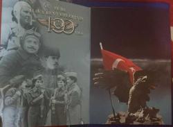 TC TÜRK HAVA KUVVETLERİNİN 100 yılı Blok Pulları ve ilkğün Zarfı özel portföyünde