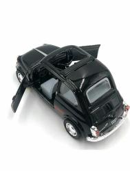 Fiat 500 Die-cast model siyah