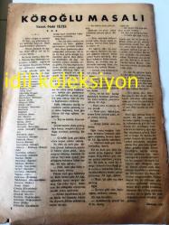 İSTANBUL YİĞİT MEHMETÇİK GAZETESİ YEREL TAŞRA BASINI ----19 Temmuz 1957 Yıl :1 Sayı :20--Ordu mensuplarının nakil ve tayin  esasları --Baş Güreşleri --Kendi  kendimizi müdafaa Metotları --Dağlar Şahini :Orhan Özkırım --Atatürk 'ten Fıkralar ---Ordu mensuplarının  nakil  ve tayin esasları ---Konyalı Veli Onbaşı ----Köroğlu Masalı :Naki  Tezel--