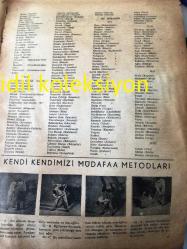 İSTANBUL YİĞİT MEHMETÇİK GAZETESİ YEREL TAŞRA BASINI ----19 Temmuz 1957 Yıl :1 Sayı :20--Ordu mensuplarının nakil ve tayin  esasları --Baş Güreşleri --Kendi  kendimizi müdafaa Metotları --Dağlar Şahini :Orhan Özkırım --Atatürk 'ten Fıkralar ---Ordu mensuplarının  nakil  ve tayin esasları ---Konyalı Veli Onbaşı ----Köroğlu Masalı :Naki  Tezel--