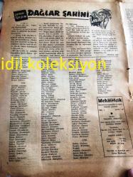 İSTANBUL YİĞİT MEHMETÇİK GAZETESİ YEREL TAŞRA BASINI ----19 Temmuz 1957 Yıl :1 Sayı :20--Ordu mensuplarının nakil ve tayin  esasları --Baş Güreşleri --Kendi  kendimizi müdafaa Metotları --Dağlar Şahini :Orhan Özkırım --Atatürk 'ten Fıkralar ---Ordu mensuplarının  nakil  ve tayin esasları ---Konyalı Veli Onbaşı ----Köroğlu Masalı :Naki  Tezel--