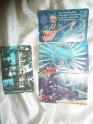 TELEFON KARTI KOLEKSİYONU 40 ÇEŞİT+96 KARTLIK SIFIR ALBÜM