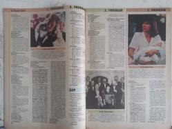 TV'de 7 Gün Gong Tv Program Dergisi - 4-11 Kasım - Alcanzar Filmi - Eduardo Capatillo - Beybaba - Tekin Akmansoy  Nuri Kantar - Kan Kardeşler - Necla Nazır - Serdar Gökhan - Rio Bravo Filmi - Angie Dickinson - John Wayne - Müzik Yelpazesi Filmi - Sezen Cumhur Önal - Janet Jackson - Sazının Ustaları - Cemile Kutgün - İzzet Altın - Selahattin Erköse - Murat Erköse - Kıymet Erköse - Hollywood Yıldızları - Meryl streep - Kamçılı Adam - Steven Spielberg - Festivallerden - Bebek Kimin - Bruce Weits - Robin Star Resser - Anne Jackson - Michael Stratford - Tuzak Filmi - Charles Walters - Frank Sinatra - Debbie Reynolds - Kanun Savaşçıları - Gülben Ergen - Serdar Gökhan - Büyük Tuzak Filmi - Ken Wahl - Ray Charles - James Brown - Dan Aykrod- Cazcı Kardeşler filmi - Yalan Rüzgarı dizisi - Tracey Bregman - Doug Davidson - Savaş filosu filmi - Robert Stack - Edmond O'Brien fotoğraf ve haberi - Tam Takım Dergi