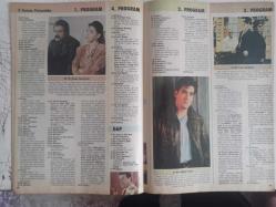 TV'de 7 Gün Gong Tv Program Dergisi - 4-11 Kasım - Alcanzar Filmi - Eduardo Capatillo - Beybaba - Tekin Akmansoy  Nuri Kantar - Kan Kardeşler - Necla Nazır - Serdar Gökhan - Rio Bravo Filmi - Angie Dickinson - John Wayne - Müzik Yelpazesi Filmi - Sezen Cumhur Önal - Janet Jackson - Sazının Ustaları - Cemile Kutgün - İzzet Altın - Selahattin Erköse - Murat Erköse - Kıymet Erköse - Hollywood Yıldızları - Meryl streep - Kamçılı Adam - Steven Spielberg - Festivallerden - Bebek Kimin - Bruce Weits - Robin Star Resser - Anne Jackson - Michael Stratford - Tuzak Filmi - Charles Walters - Frank Sinatra - Debbie Reynolds - Kanun Savaşçıları - Gülben Ergen - Serdar Gökhan - Büyük Tuzak Filmi - Ken Wahl - Ray Charles - James Brown - Dan Aykrod- Cazcı Kardeşler filmi - Yalan Rüzgarı dizisi - Tracey Bregman - Doug Davidson - Savaş filosu filmi - Robert Stack - Edmond O'Brien fotoğraf ve haberi - Tam Takım Dergi