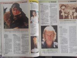 TV'de 7 Gün Gong Tv Program Dergisi - 26 Ağustos - 1 Eylül - Yeni Yetme Karateci - Ralph Macchio - Duygu Çemberi Dizisi - Kartal Tibet - Nükhet Duru - Faruk Peker - Müzikle Yolculuk - Ayla Algan - Edip Akbayram - Pasaklı Haydut Filmi - Burt Kennedy - Frank Sinatra - George Kennedy - Anne Jackson  - John Goodman - Karateci Çocuk - Maccio N. Pat Morita - Güzel ve Çirkin filmi - Ron Periman - Linda Hamilton - Nailea Norvind - Shirley Maclaine - Jack Lemmon - Billy Wilder - Ajda Pekkan - Ela Altın - Tanita Tikaram - Kaptan Coesteau - Gina Hecht - Amick - Jimnastik Koltuğu Reklamı fotoğraf ve haberi - Tam Takım Dergi