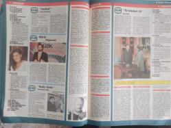 TV'de 7 Gün Gong Tv Program Dergisi - 5-11 Eylül - Heidi Zeigler - Foley'in Kızları - Hanımlar Sizin İçin Filmi - Önce Canan Filmi - Tomris Oğuzalp - Cem Kurdoğlu - Ayten Gökçer - Aytekin Serdengeçti - Rhum Bulvarı Filmi - Bardot Lino Ventura - Neslihan Acar - Yılmaz Zafer - Hülya Sözer - Füsun Önal - Husenk Azeroğlu - Lee Mervin - Claudia Cardinale - Burt Reynolds - Yıldırım Mayruk - Tomris Uyar - Fatih Orbay - Ayrı Çarpan Kalpler - Fred Asair - Nick Mancusa - Hands Of Stranger filmi - Samantha Fox - Nilgün Özhan - Edward G. Robinson - İda Lupino - Sezen cumhur Önal - John Wayne - Burçin ORaloğlu - Pop Vizyon - Steve Winwood - Jacklyn Smith - Lanetli Okul 4 Filmi - Kanlı Topraklar filmi - Peter Strauss - Perran Kutman - Durul Gence - Timur Selçuk - Kathleen Turner - Jack Nicholson - Michele Mercier - Emma Thompson - Kenneth Branagh - Ursula Andress - Mary Crosby - Sezai Altekin - Sora Sora fotoğraf ve haberi - Tam Takım Dergi