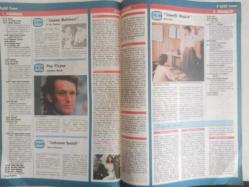 TV'de 7 Gün Gong Tv Program Dergisi - 5-11 Eylül - Heidi Zeigler - Foley'in Kızları - Hanımlar Sizin İçin Filmi - Önce Canan Filmi - Tomris Oğuzalp - Cem Kurdoğlu - Ayten Gökçer - Aytekin Serdengeçti - Rhum Bulvarı Filmi - Bardot Lino Ventura - Neslihan Acar - Yılmaz Zafer - Hülya Sözer - Füsun Önal - Husenk Azeroğlu - Lee Mervin - Claudia Cardinale - Burt Reynolds - Yıldırım Mayruk - Tomris Uyar - Fatih Orbay - Ayrı Çarpan Kalpler - Fred Asair - Nick Mancusa - Hands Of Stranger filmi - Samantha Fox - Nilgün Özhan - Edward G. Robinson - İda Lupino - Sezen cumhur Önal - John Wayne - Burçin ORaloğlu - Pop Vizyon - Steve Winwood - Jacklyn Smith - Lanetli Okul 4 Filmi - Kanlı Topraklar filmi - Peter Strauss - Perran Kutman - Durul Gence - Timur Selçuk - Kathleen Turner - Jack Nicholson - Michele Mercier - Emma Thompson - Kenneth Branagh - Ursula Andress - Mary Crosby - Sezai Altekin - Sora Sora fotoğraf ve haberi - Tam Takım Dergi