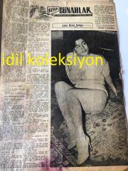 İSTANBUL MAGAZİN GAZETESİ YEREL TAŞRA BASINI --2 OCAK 1952  Sayı :1 - Buda Böylesi :Rauf Ulukut --Büyük Günahlar : Murad Sertoğlu --Ses Yıldızlarından --Dünyanın Meşhur Mektupları --Sultan Süleyman Oğlunu Çadırında Nasıl Boğdurdu ?--Zehirli Aşk --İstanbul  Çiçekleri -- Sevişmek İştiyakile --Liraya Odalar --