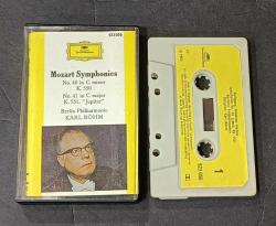 WOLFGANG AMADEUS MOZART * MOZART SYMPHONIES * NO. 40 IN G MINOR K.550 * NO. 41 IN C MAJOR K.551, JUPITER * KASET