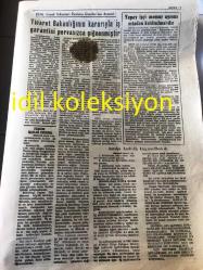 ANKARA SOSYAL -İŞ GAZETESİ YEREL TAŞRA BASINI ---25 Temmuz 1975 Sayı :79 --Faşizm İşçileri üzerine filli  saldırılara geçti --Yürütülen ekonomik  mücadele doğrudur  ve aynı çizgide devam  edecektir --Marifetli Sendika TEZ- BÜRO -İŞ --Türk -iş çıkarını savunduğu  egemen  sınıfla birlikte  çökecektir ---Antalya Antbirlik  kooperatiflerinde oynanan  oyun --Sıkıyönetim  Komutanlıklarının Uygulamalarından Başbakan Sorumludur -Ticaret Bakanlığının Kararıyla İş Garantisi Pervasızca Çiğnenmiştir --Faşizm İşçiler Üzerine --Bir yıldır grevlere izin verilmiyordur  Ankara da grevler  başladı --SSK Genel Müdürlüğü Savcılığa İhbar Edildi --TKİ  Afşin -Elbistan Gurubu İş Yerinde Sözleşme İmzalandı -