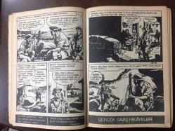 SAVAŞ, YENİ SERİ, 2.DÜNYA HARBİNİN GERÇEK SAVAŞLARI, (İKİ FASİKÜL, İÇ FASÜKÜL KAPAKLARI ALINMIŞTIR) CİLT NO: 2 - TRUSKOT'UN HİLESİ, ÇİZGİ ROMAN - 500 KURUŞLUK SERİ - SAYFA SAYISI
