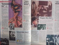TV'DE 7 Gün Gong Haftalık Aktüalite Sinema Tiyatro Müzik ve Magazin Dergisi - 6 Haziran 1988 - Cahit Külebi - Mine Manavoğlu - Zeki Müren - Kadir İnanır - Cüneyt Arkın - Serpil Akıllıoğlu - Gülriz Sururi - Pınar Kür - Ayla Kutlu - Attila İlhan - Muzaffer İzgü - Tomris Uyar - Demirtaş Ceyhun - Müzeyyen Senar - Eser Noyan - Mine Koldaş - Nurdan Torun - Emel Gazimihal - Mehmet Ali Birand - Figen Kabay - Alain Delon - Rita Moreno - Richard Boone - Zeki Müren - İpek Pınar - Ercan Taner - Akın Göksu - İlker Yasin - Aydın Köker - Mustafa Gerçeker - Aksu Kumaş Reklamı fotoğraf ve haberi - Tam Takım Dergi