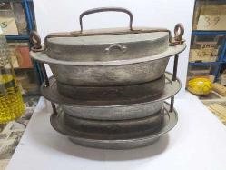 OSMANLI ÜÇ GÖZLÜ BAKIR SEFER TASI