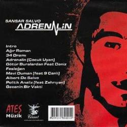 sansar salvo addrenalin cd-BASKISI TÜKENDİ-AMBALAJINDA CD